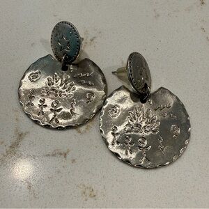 Silver Boho Earrings